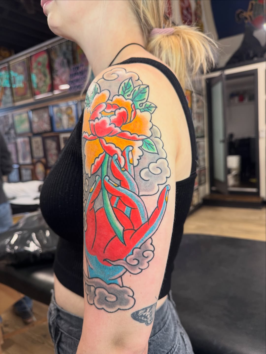 Tattoo by @me_my_self — japanese_irezumi, neo_traditional