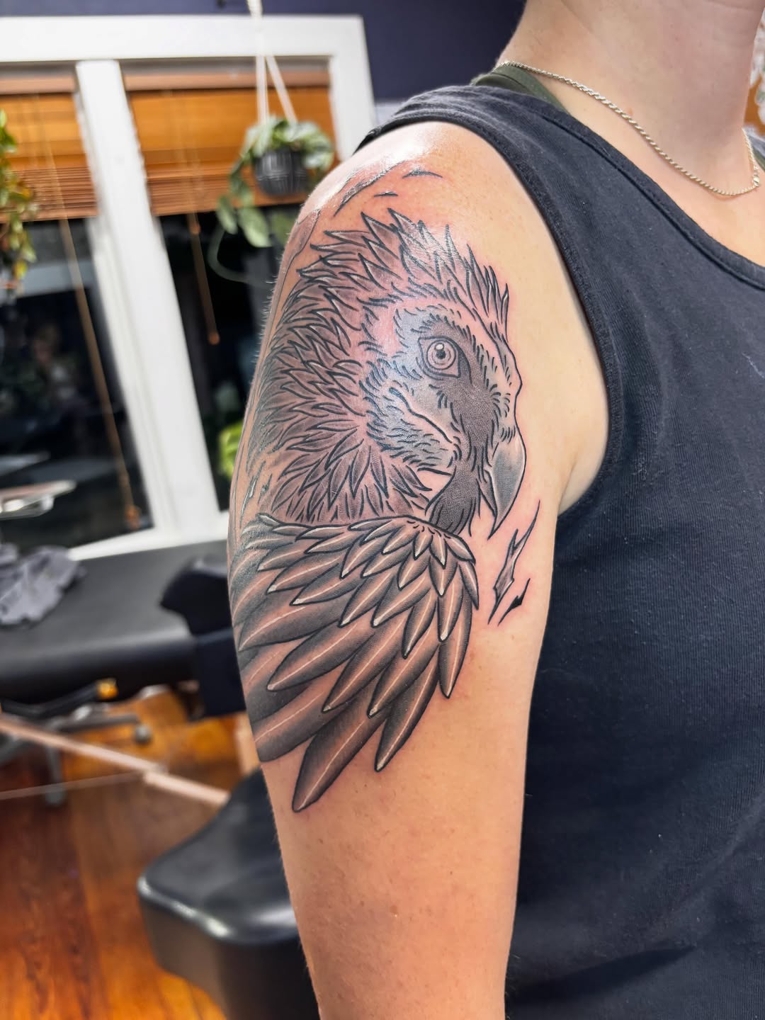Tattoo by @siv.tattoos โ realism, black_and_grey