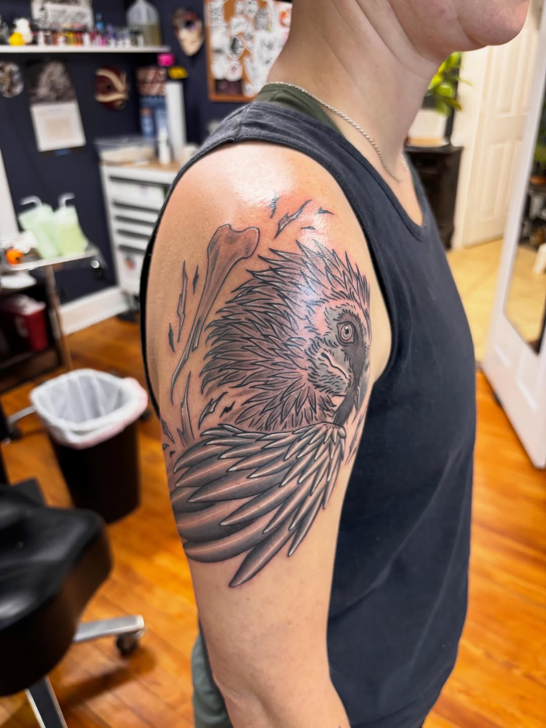 Tattoo by @siv.tattoos โ black_and_grey, realism
