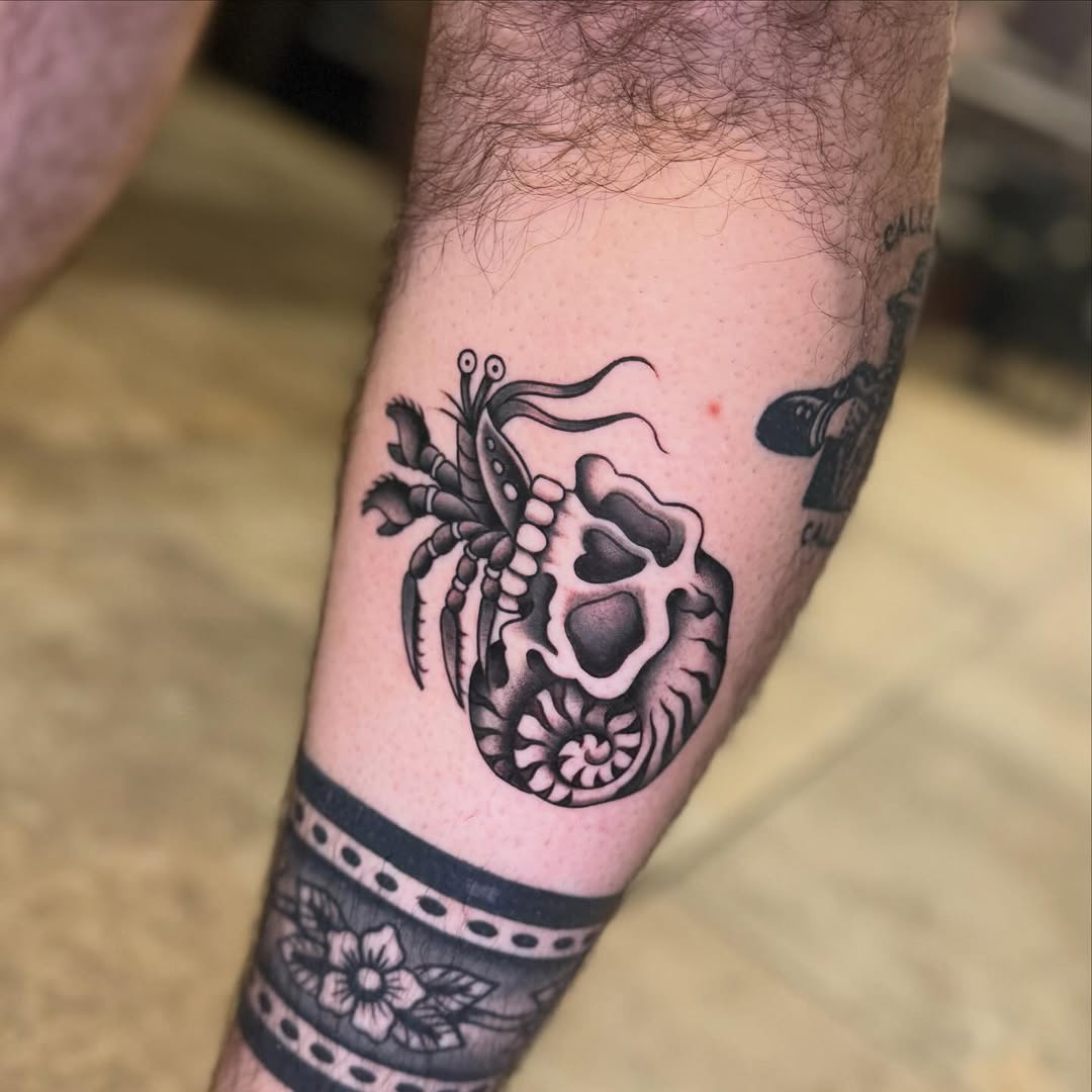 Tattoo by @tatt_brat_ — american_traditional, black_and_grey