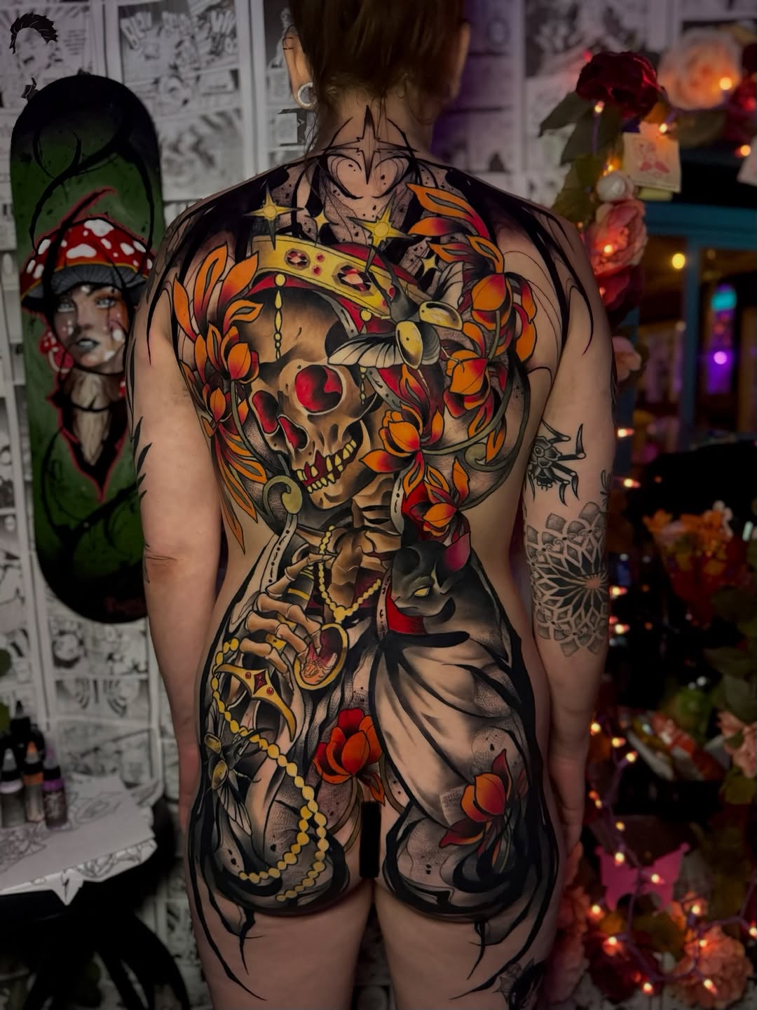 Tattoo by @shortyadtrtattoos — neo_traditional, dark_realism