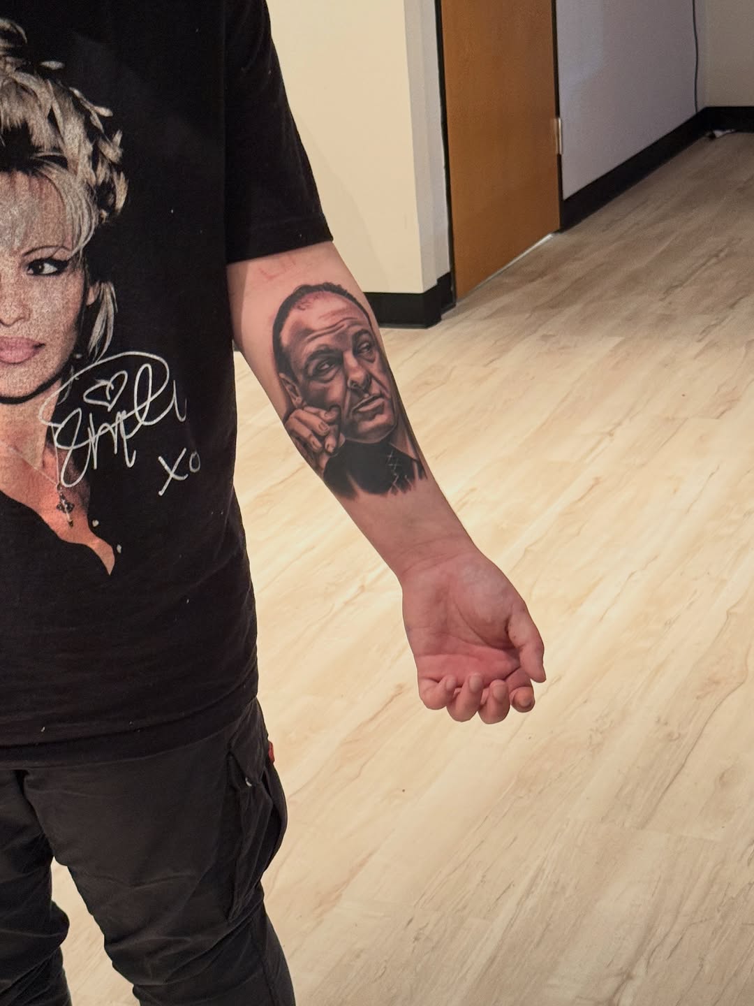 Tattoo by @stainlessneedle — realism, black_and_grey