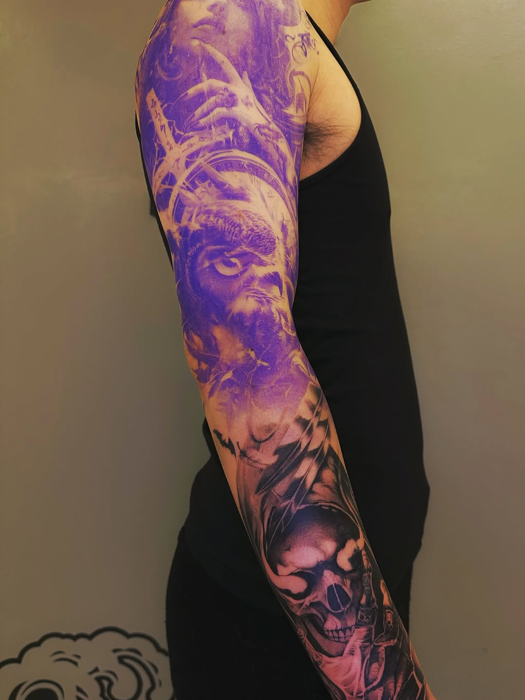 Tattoo by @loganartstudio โ realism, dark_realism