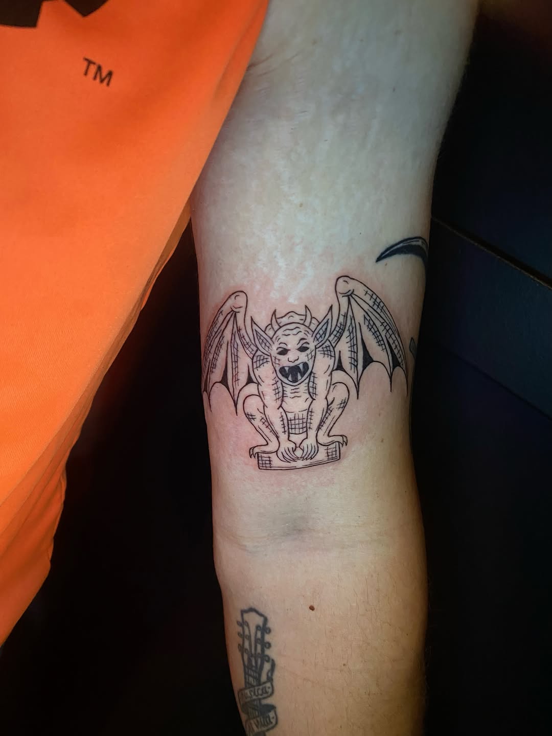 Tattoo by @cherryjaneink — illustrative, blackwork