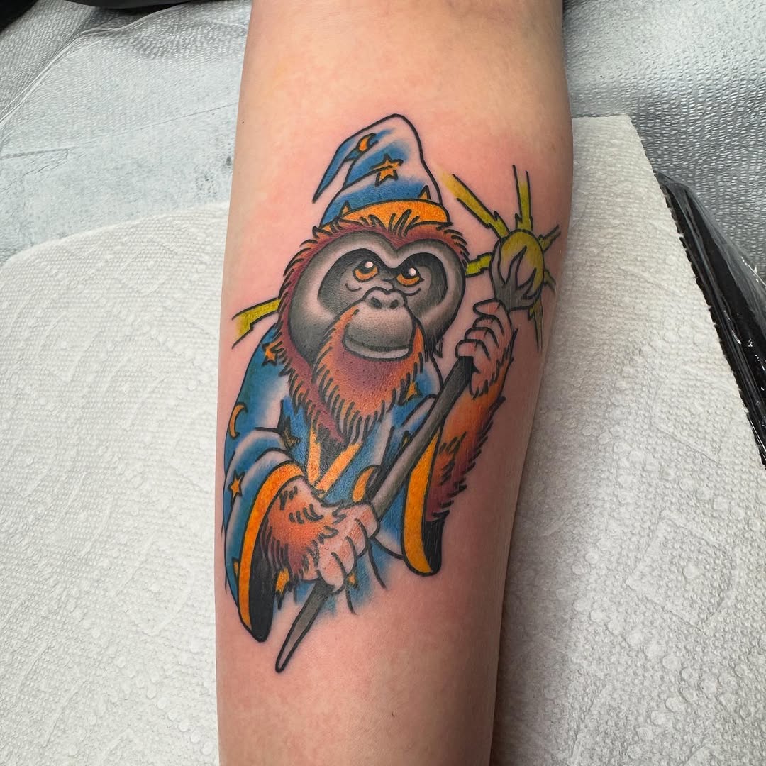 Tattoo by @zachgtattoos — new_school