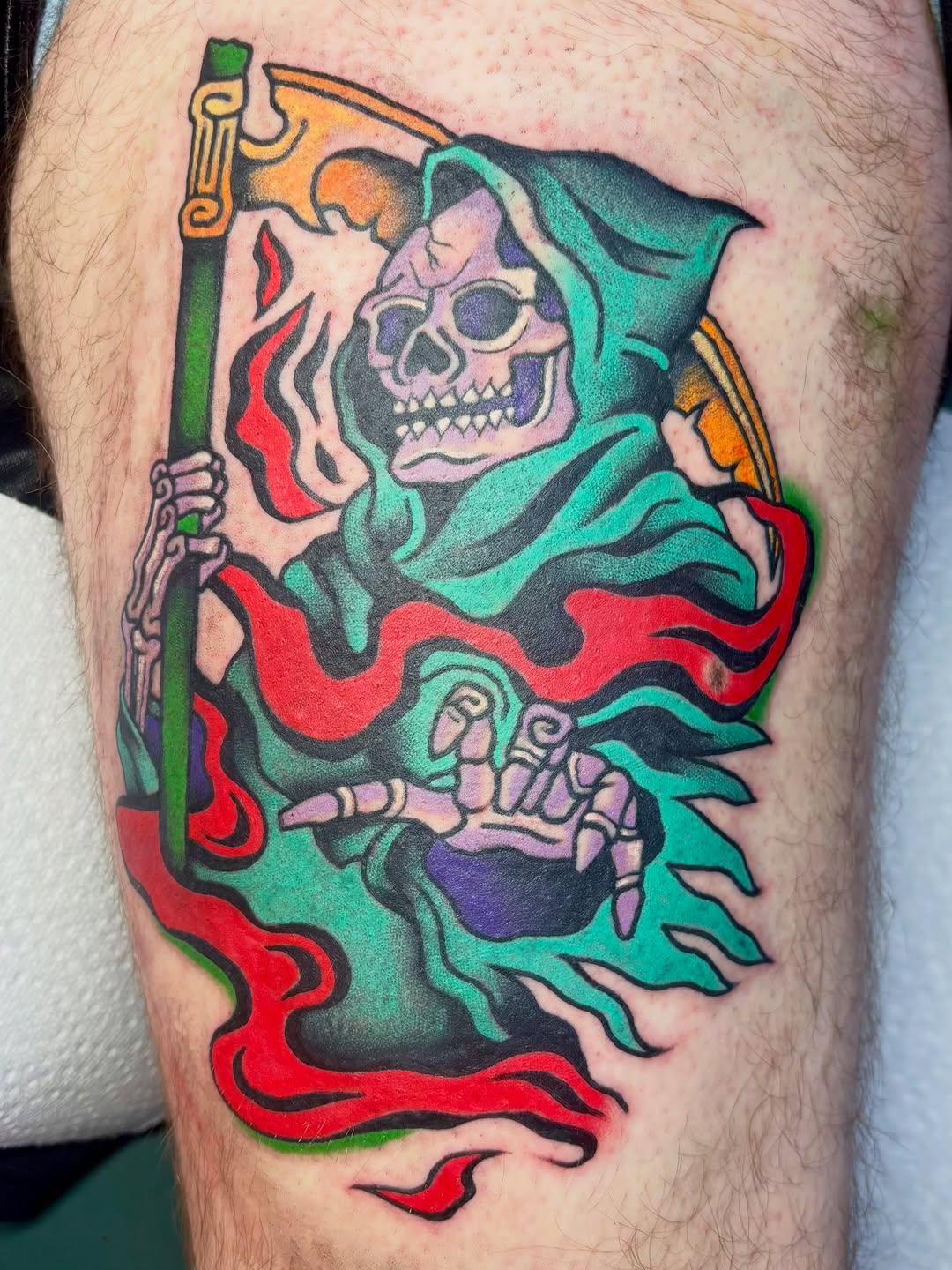 Tattoo by @bonnie_0417 β american_traditional, illustrative