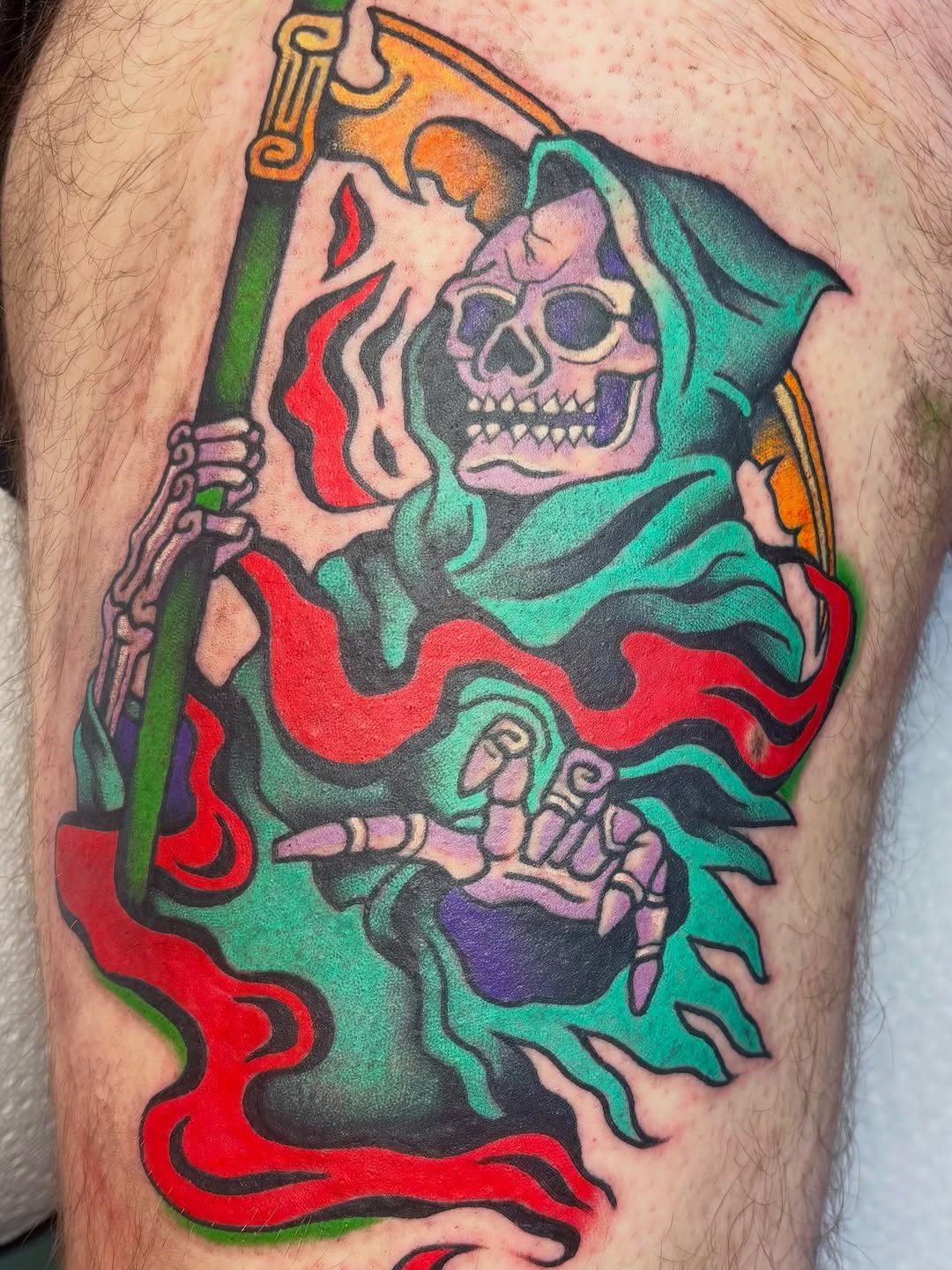 Tattoo by @bonnie_0417 β american_traditional, illustrative