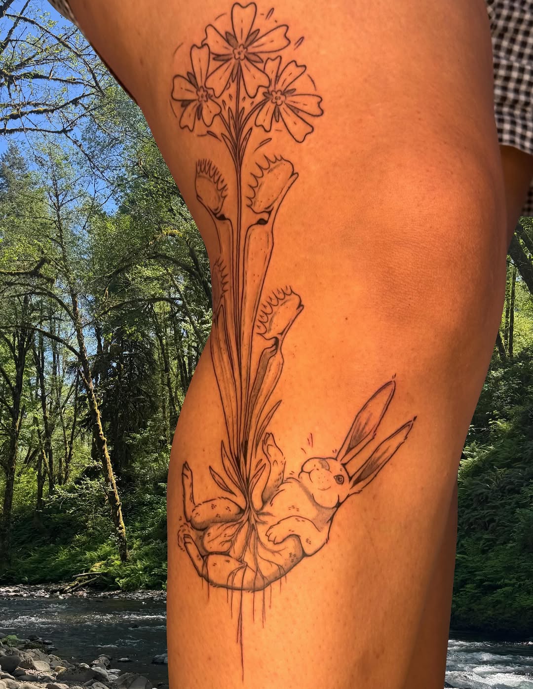 Tattoo by @ivy.alchemist — illustrative, black_and_grey