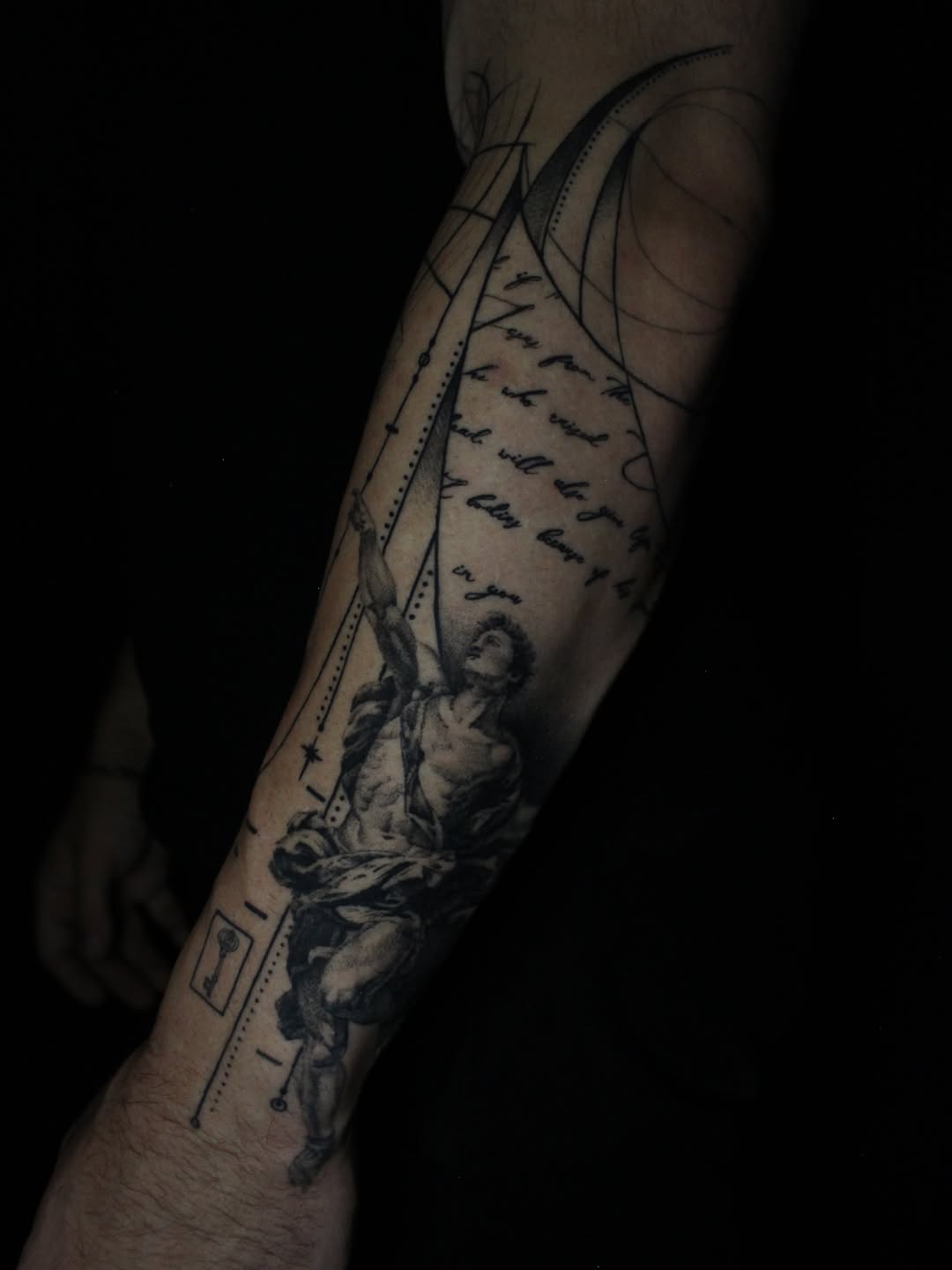 Tattoo by @bennofficial.tt — black_and_grey, realism