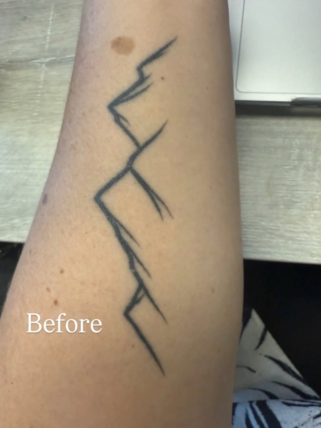 Tattoo by @kieratattoos — illustrative, geometric