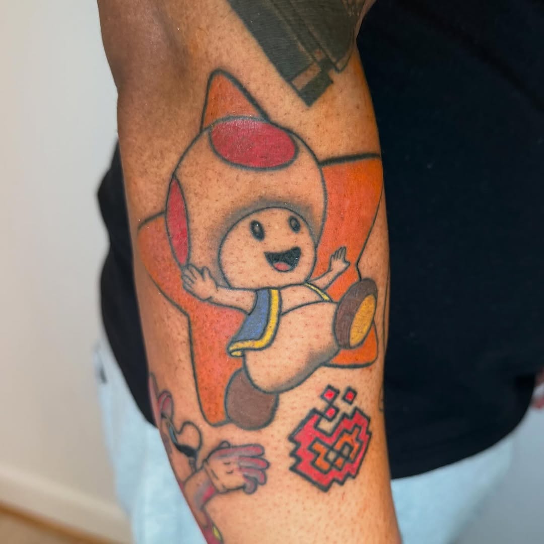 Tattoo by @tattoosbyzakariah — new_school, anime