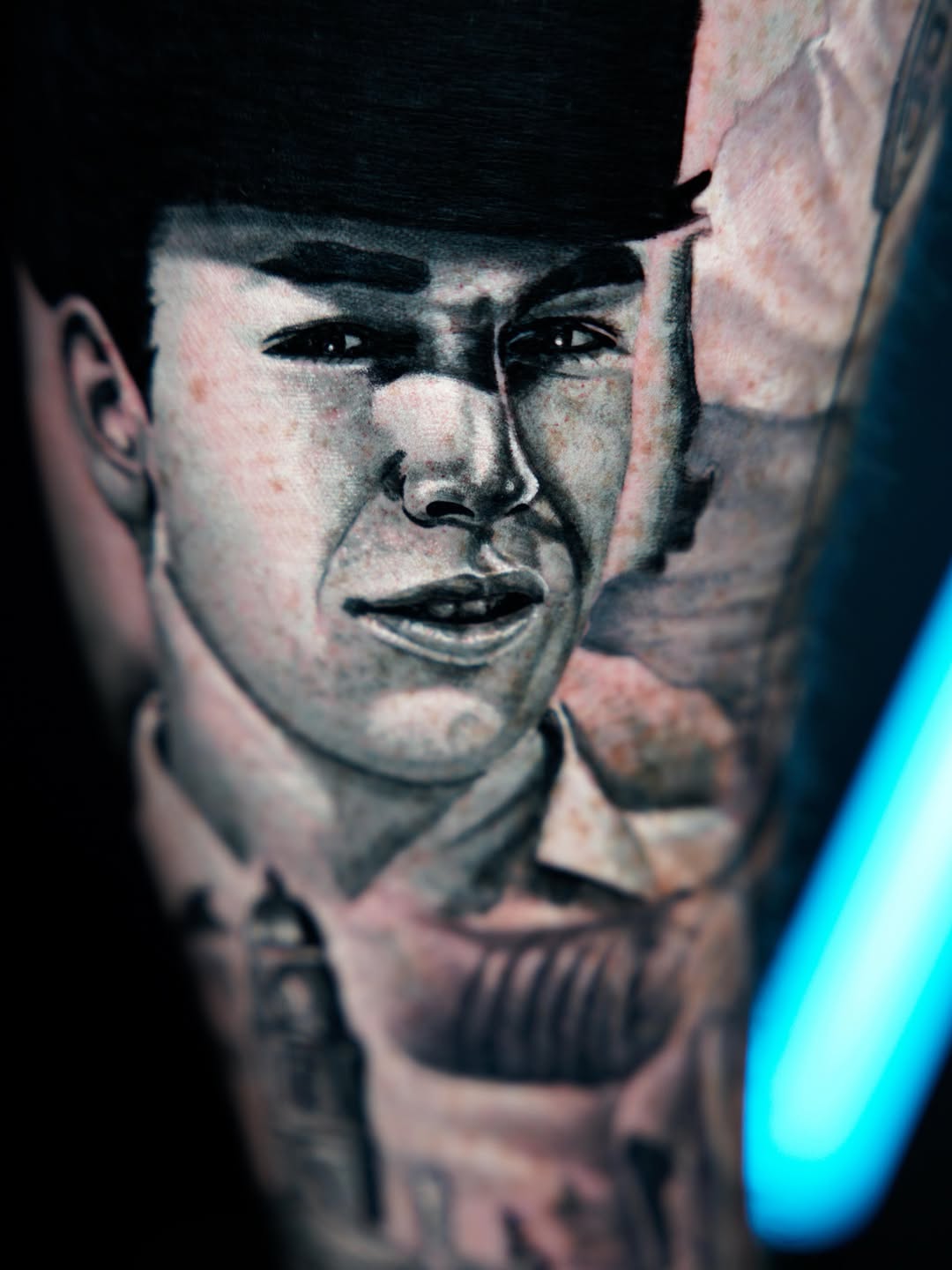 Tattoo by @dc.aart — realism, black_and_grey