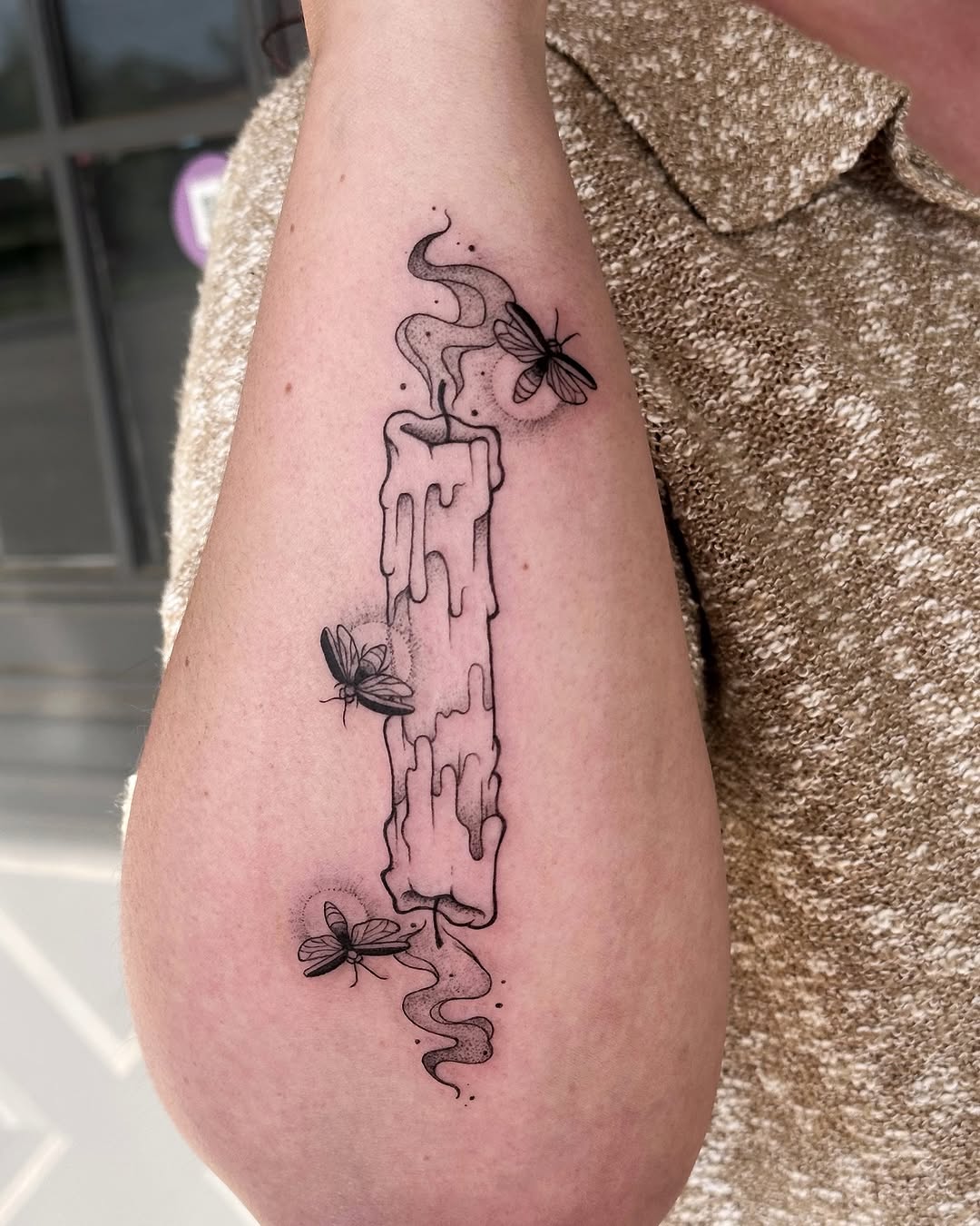 Tattoo by @ornatebones β blackwork