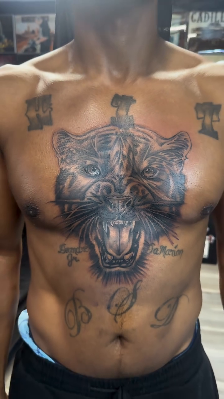 Tattoo by @hwa.ink — realism, black_and_grey