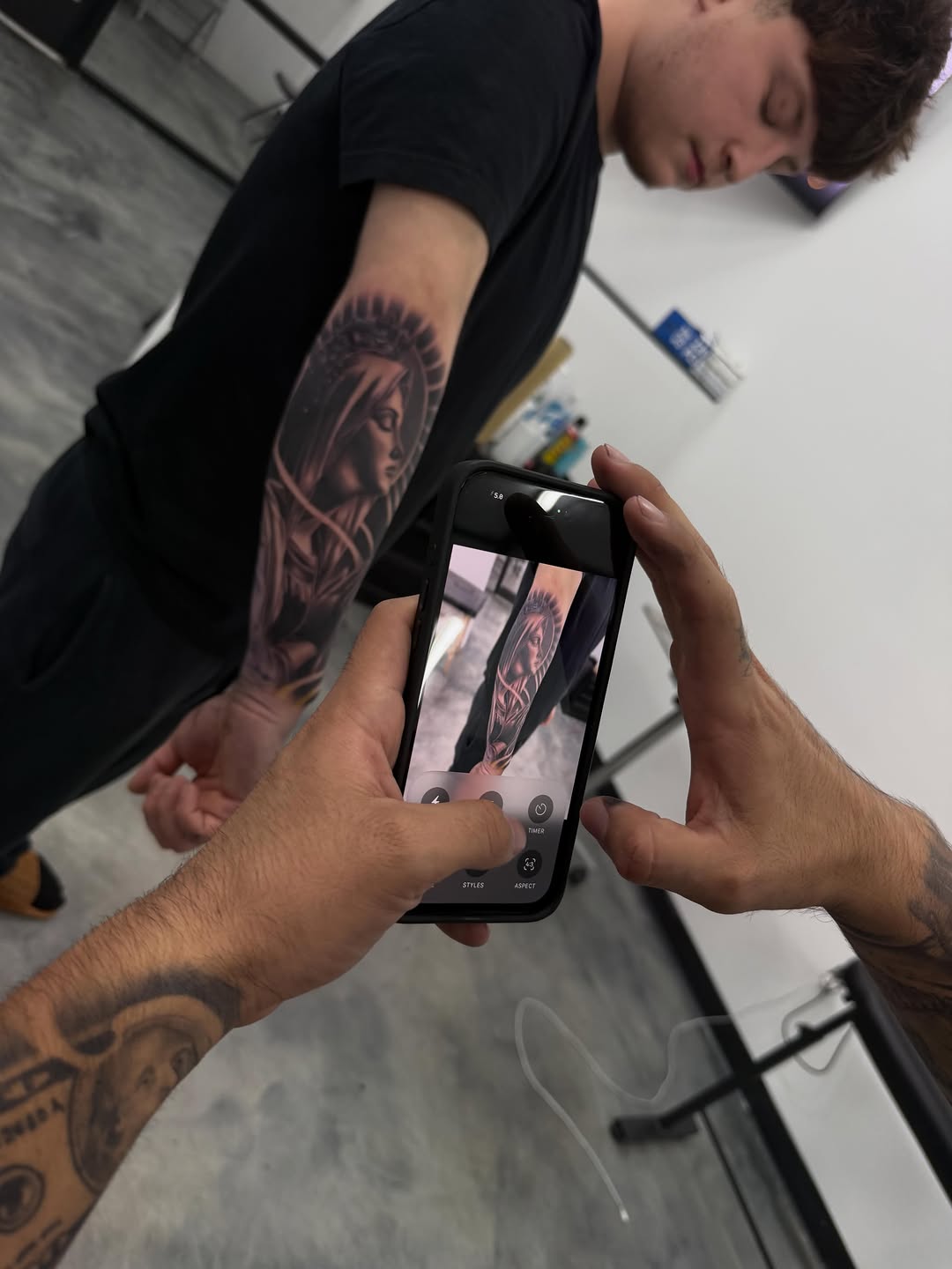 Tattoo by @tattedbydevin โ black_and_grey, realism