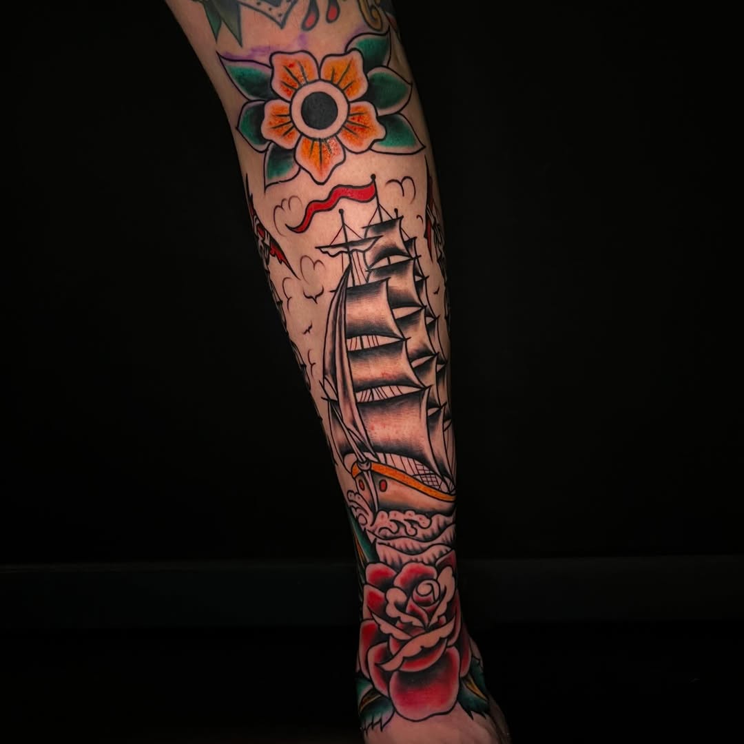 Tattoo by @mezatatt2 โ american_traditional