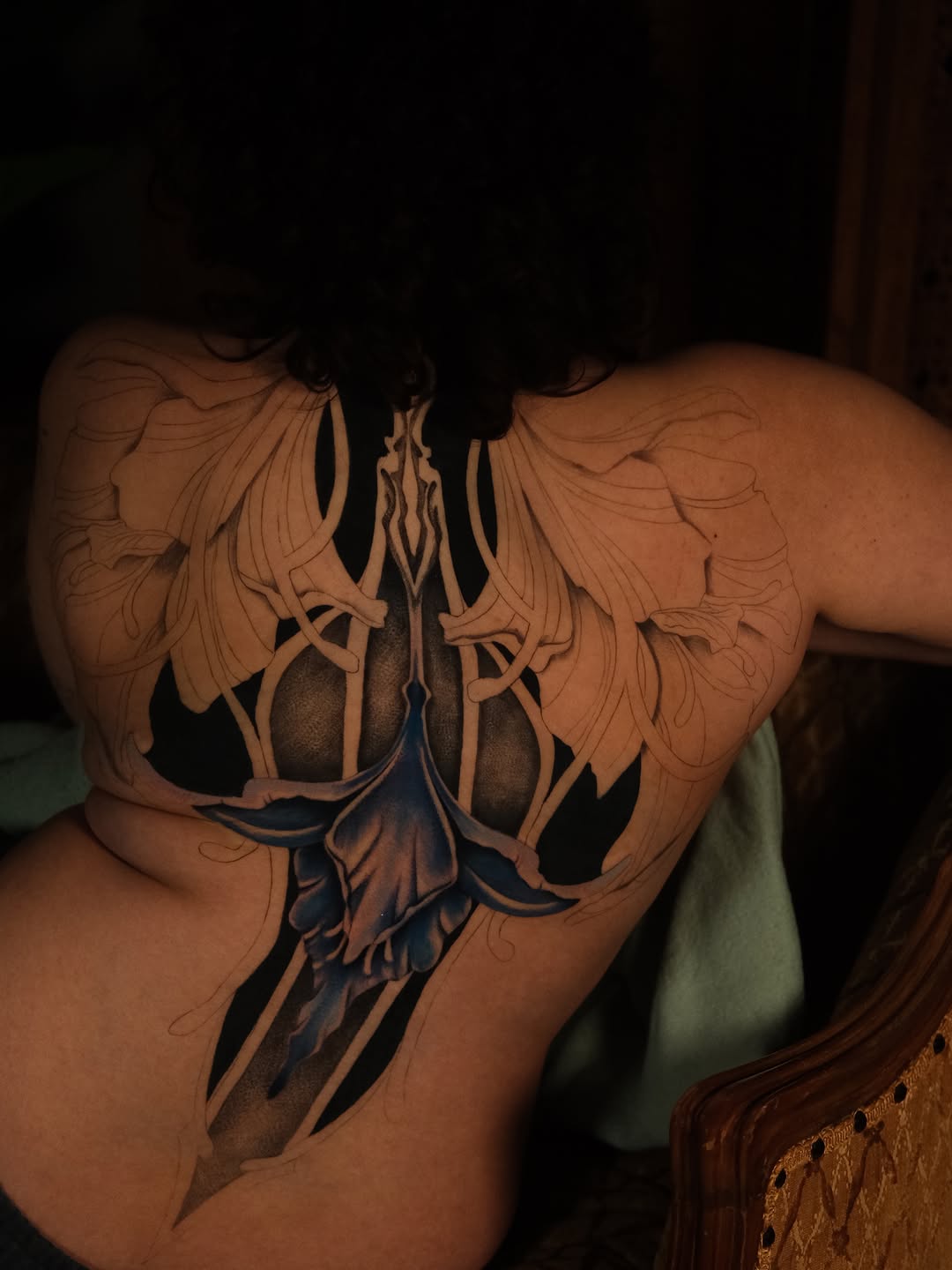 Tattoo by @alexus.inks โ illustrative, black_and_grey