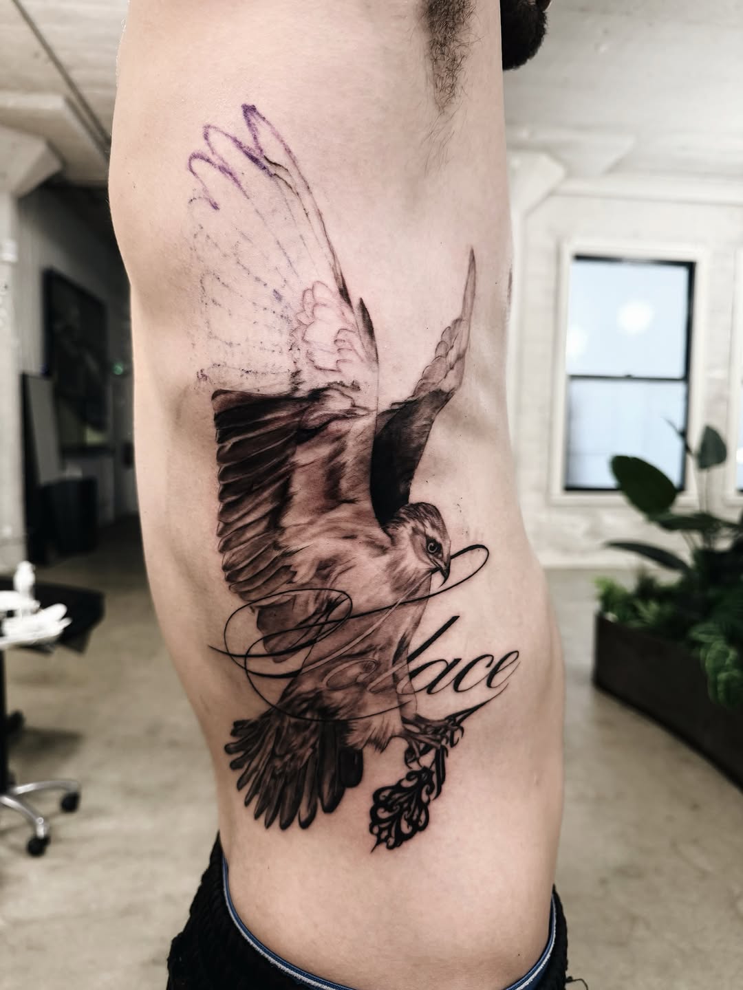 Tattoo by @inkedbykell — realism, lettering_script