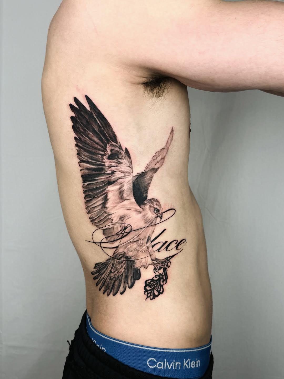 Tattoo by @inkedbykell — realism, lettering_script