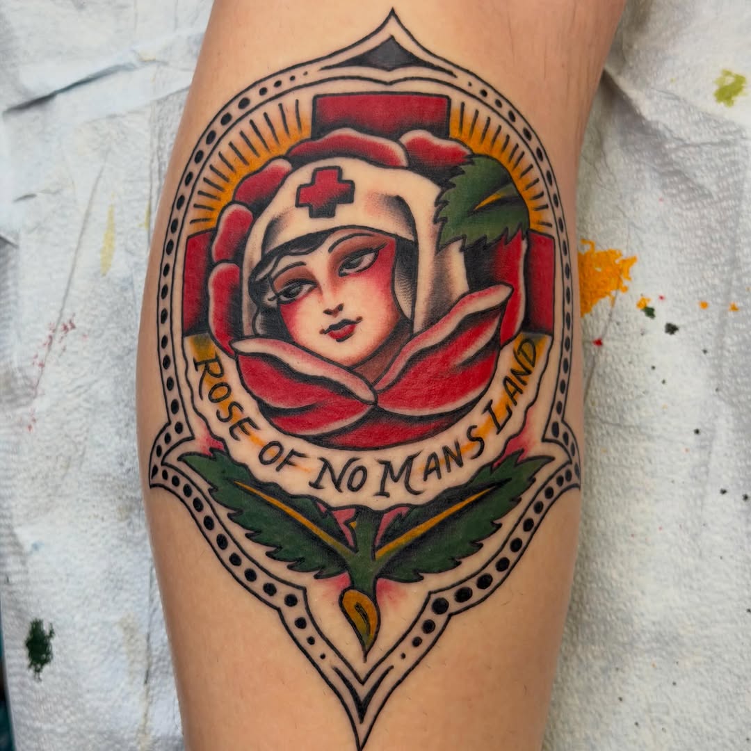 Tattoo by @mattklass — american_traditional, illustrative