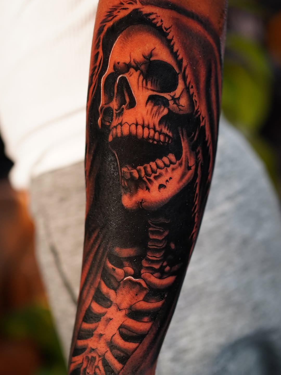 Tattoo by @chrisraymyerstats β realism, dark_realism