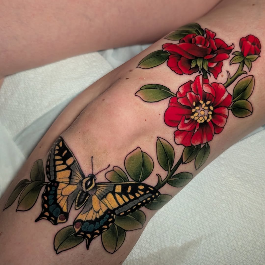 Tattoo by @ellietattoos — american_traditional