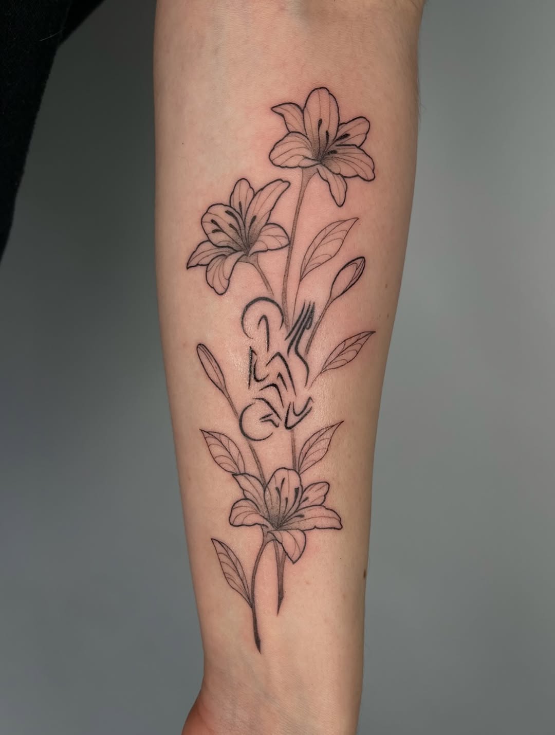 Tattoo by @nicol.ink_ — fine_line, lettering_script