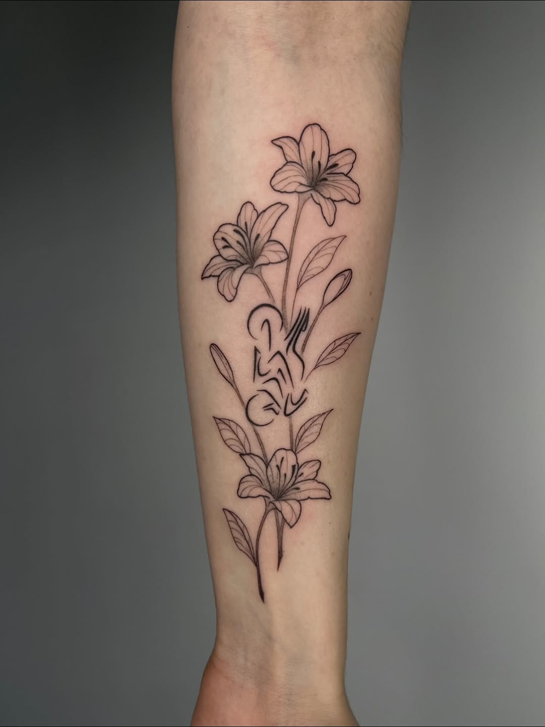 Tattoo by @nicol.ink_ — fine_line, lettering_script
