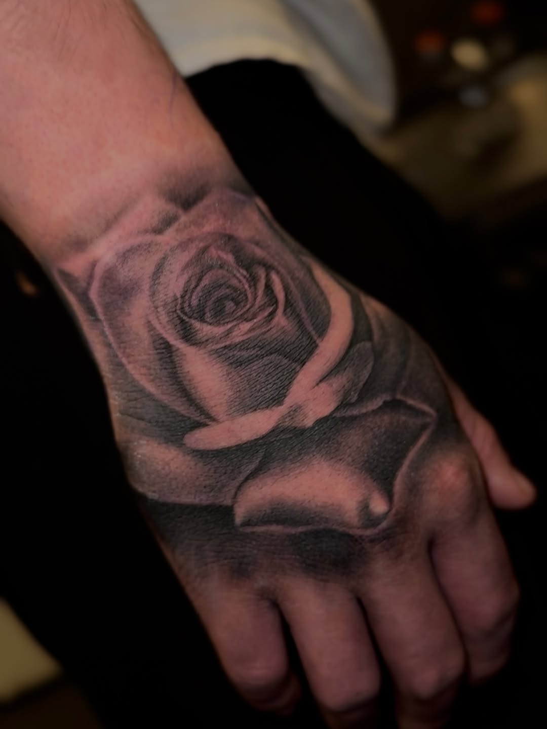 Tattoo by @_frankyvee — black_and_grey, realism