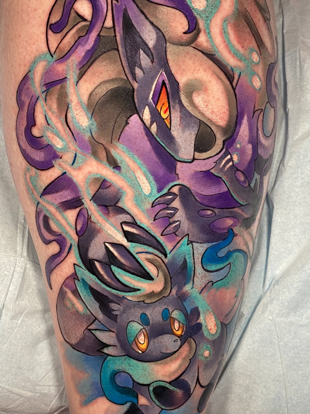 Tattoo by @amyporterart β new_school, anime