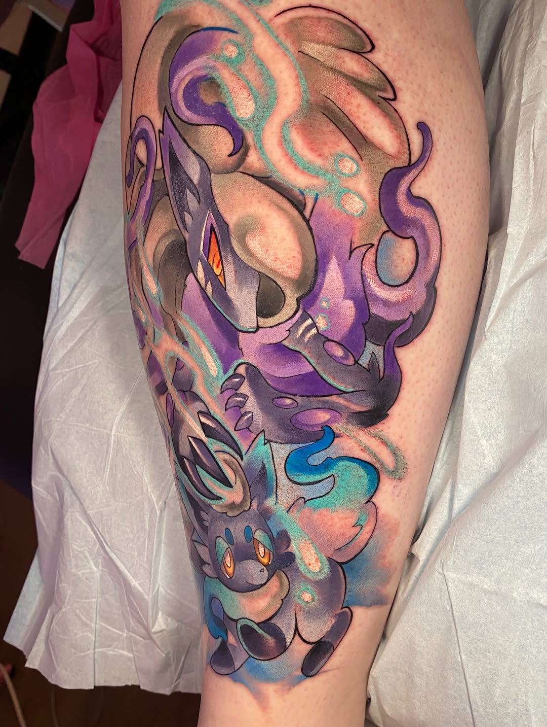 Tattoo by @amyporterart β anime, watercolor