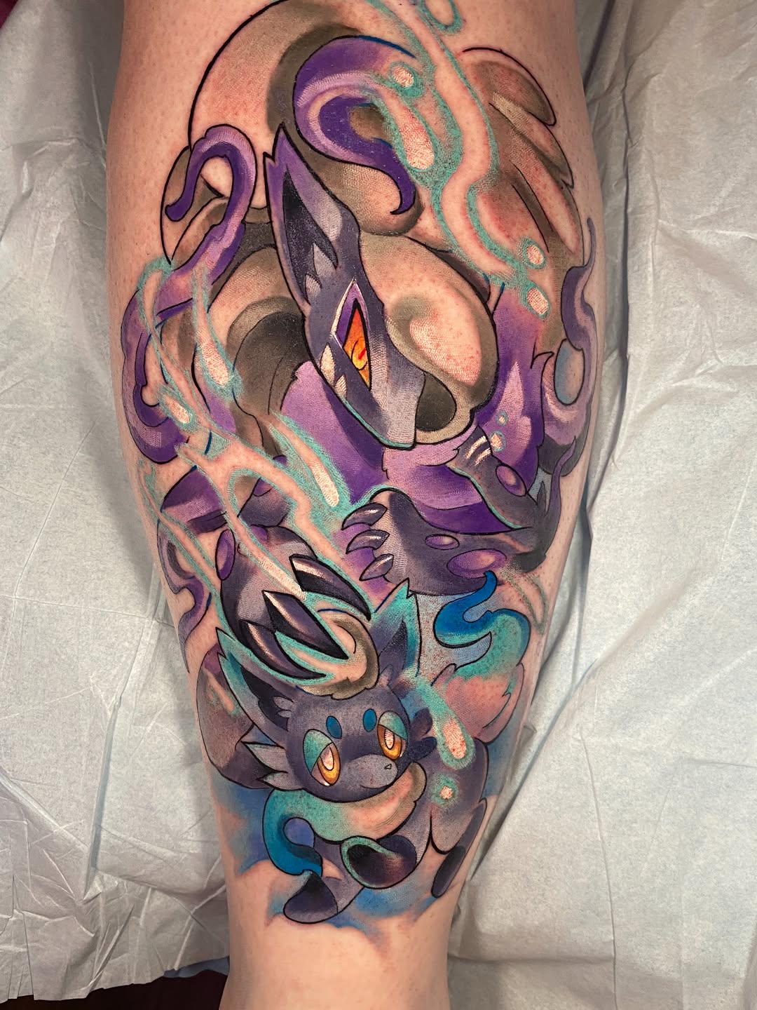 Tattoo by @amyporterart β new_school, anime