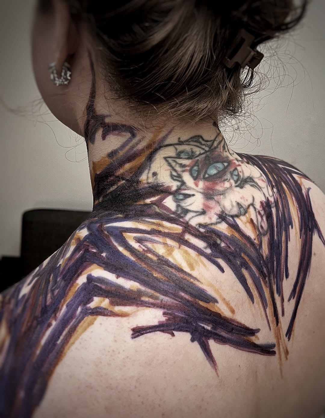 Tattoo by @platellina_ink — trash_polka