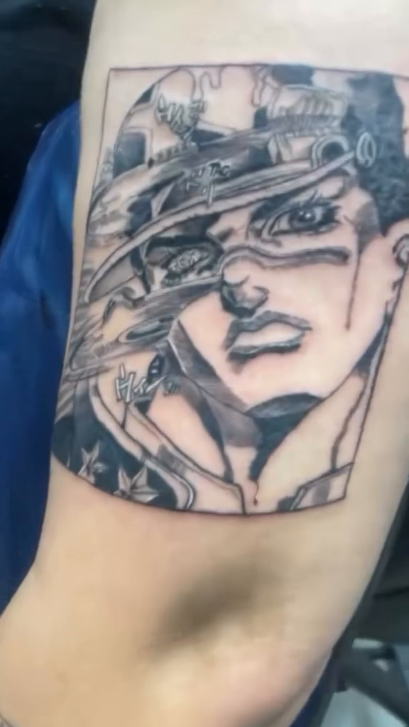 Tattoo by @king_christhian — illustrative, black_and_grey