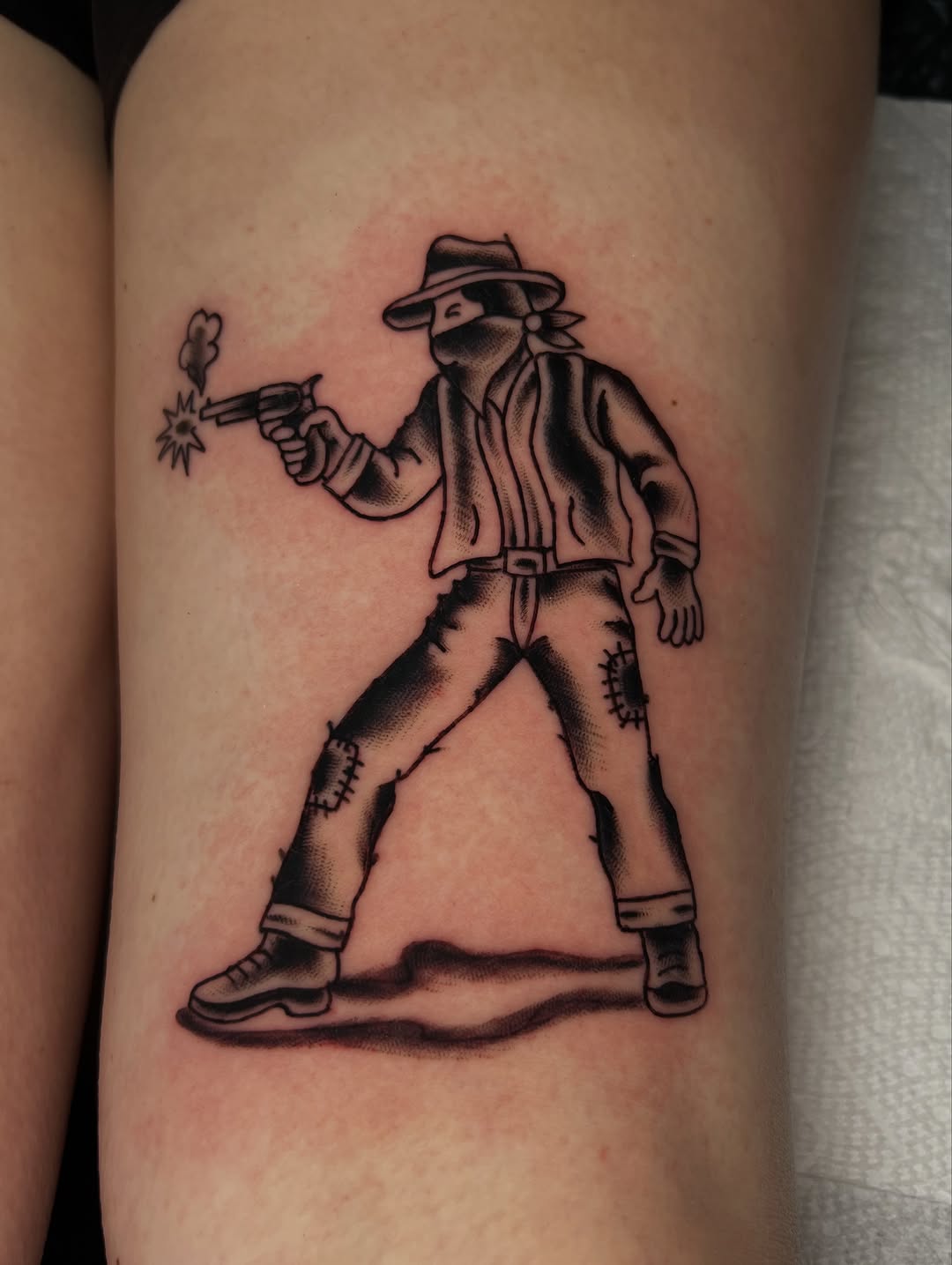 Tattoo by @peteherg — american_traditional