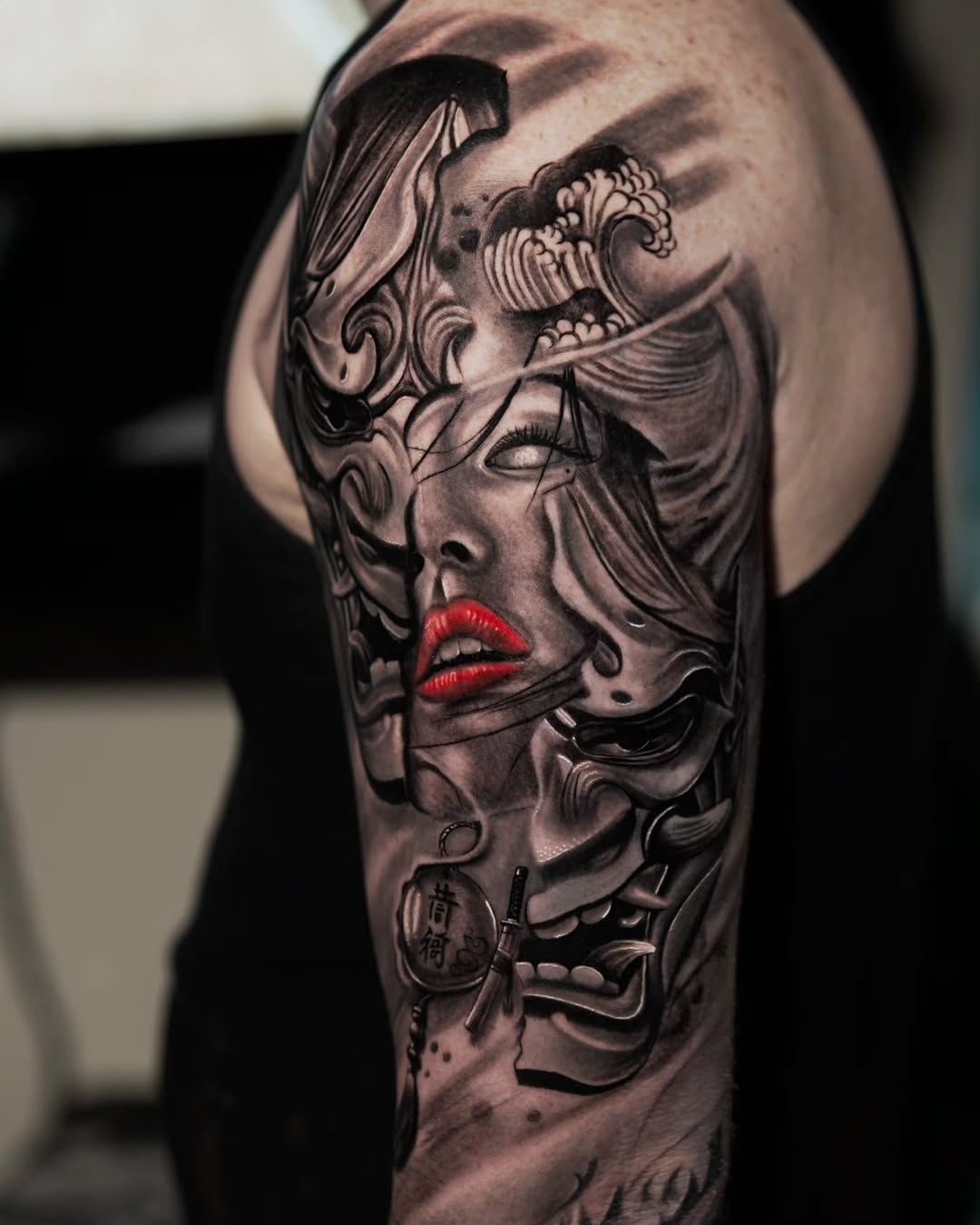 Tattoo by @baxttertattoo β black_and_grey, illustrative