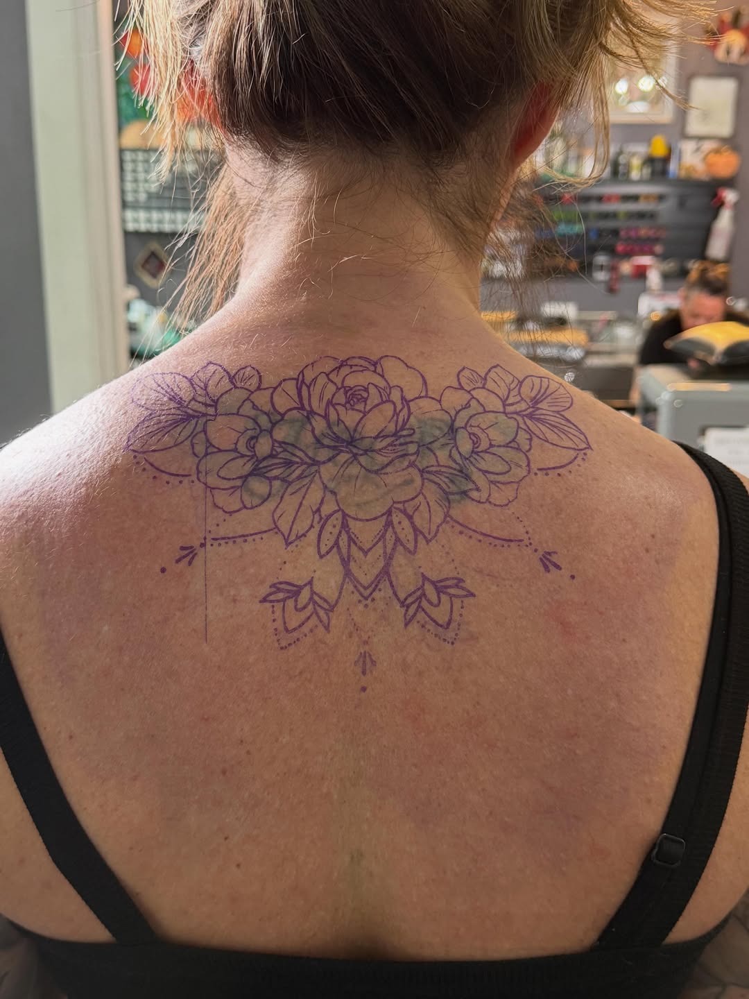 Tattoo by @latenightwithjp — dotwork