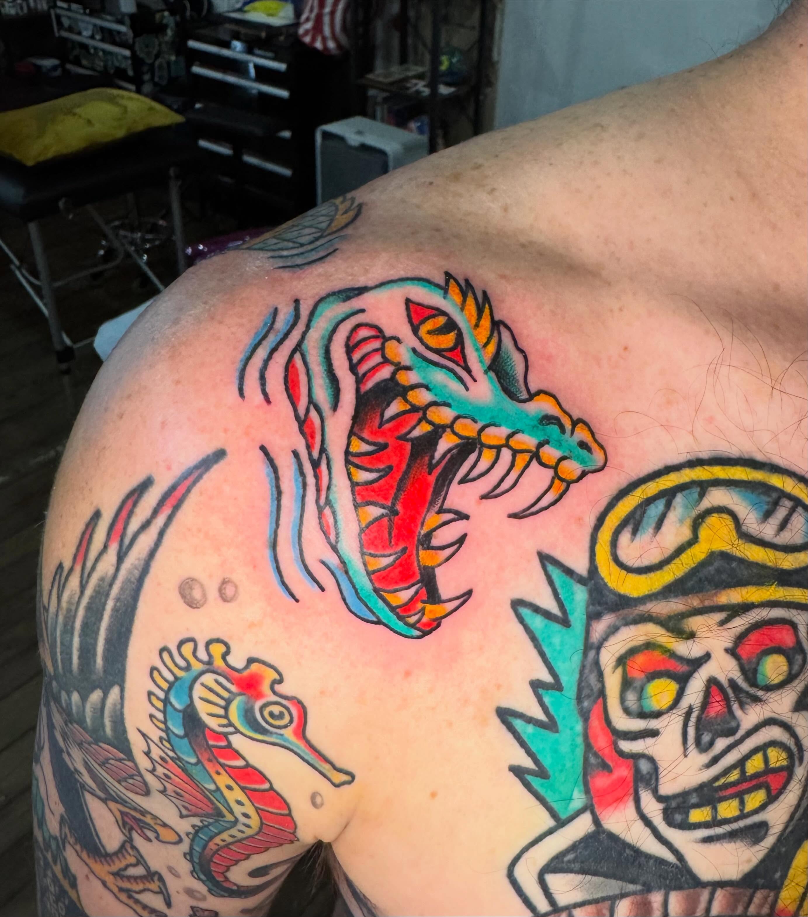 Tattoo by @michaelryan_tattoo โ american_traditional
