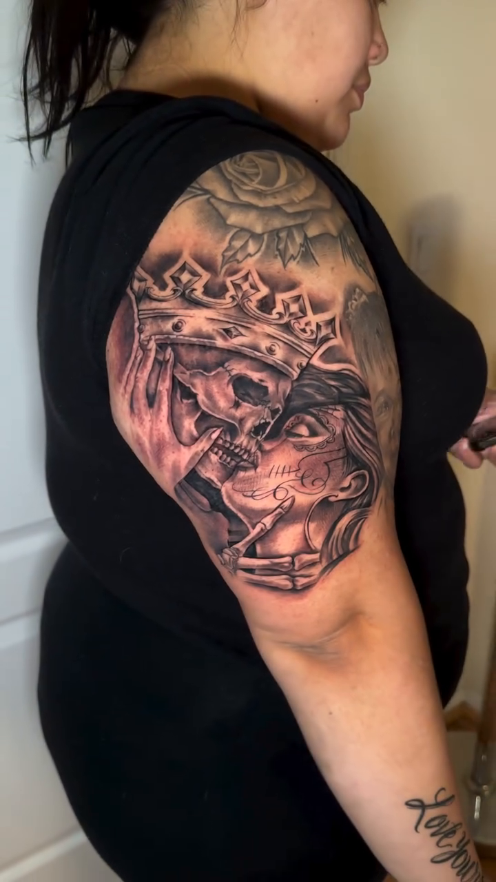 Tattoo by @namztattoo — black_and_grey, realism