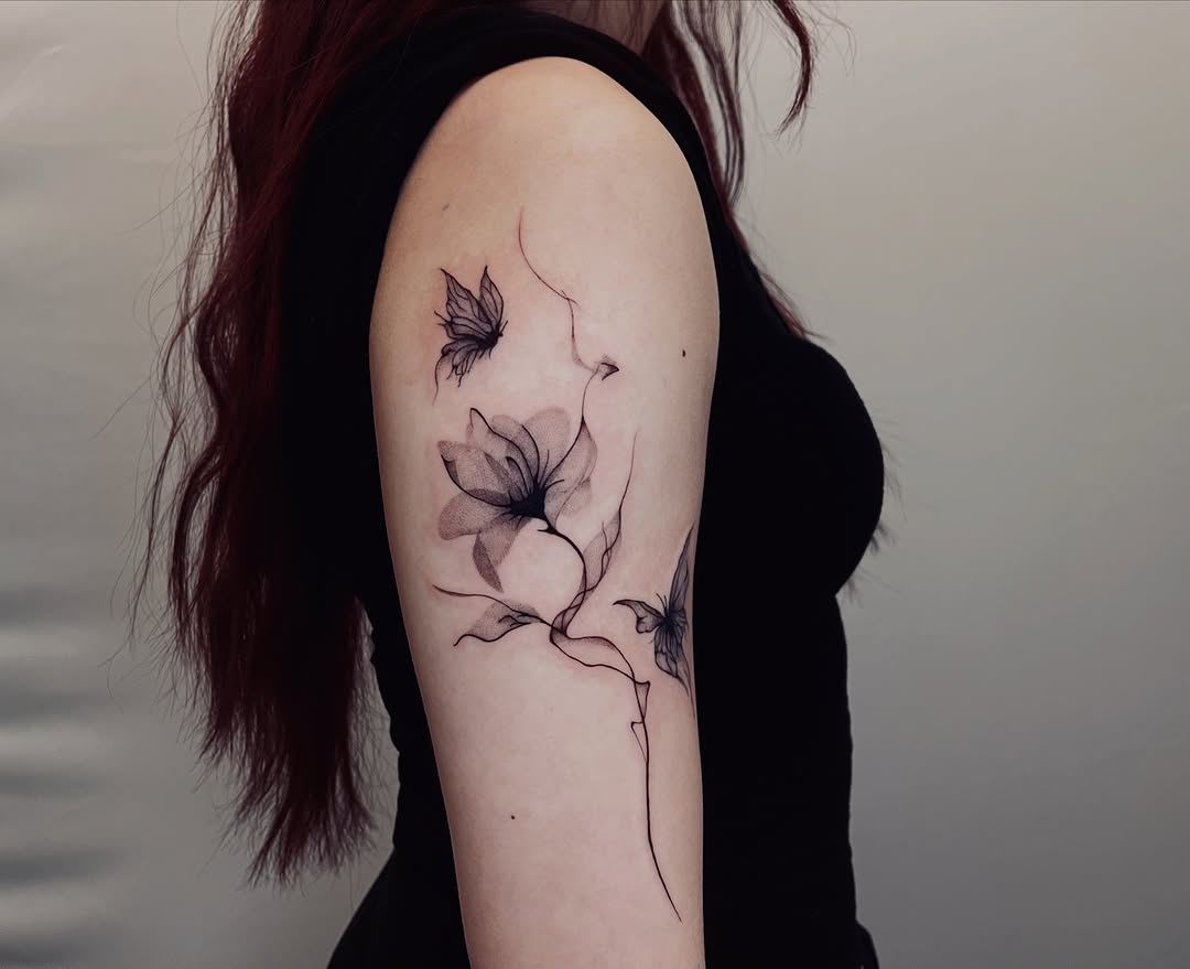 Tattoo by @natto_friends — fine_line