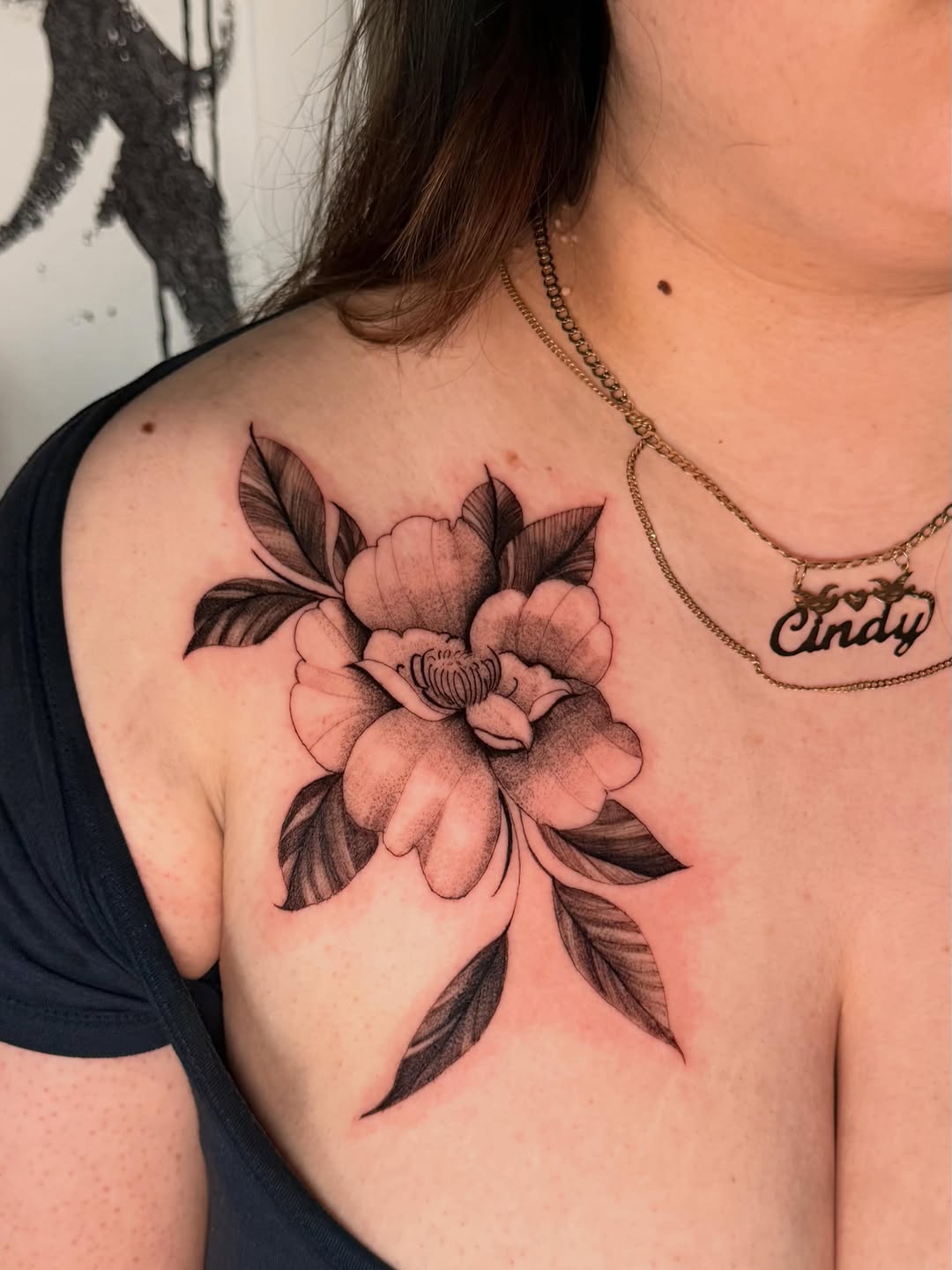 Tattoo by @inkszi — black_and_grey, illustrative