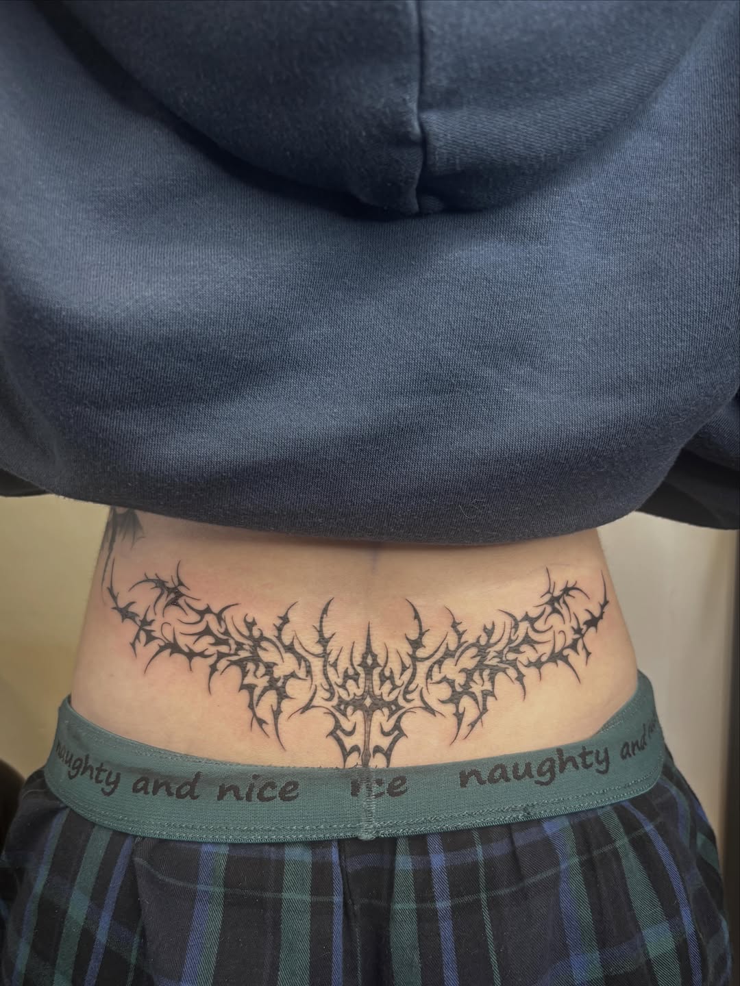 Tattoo by @jayspike_tattoos — blackwork, tribal