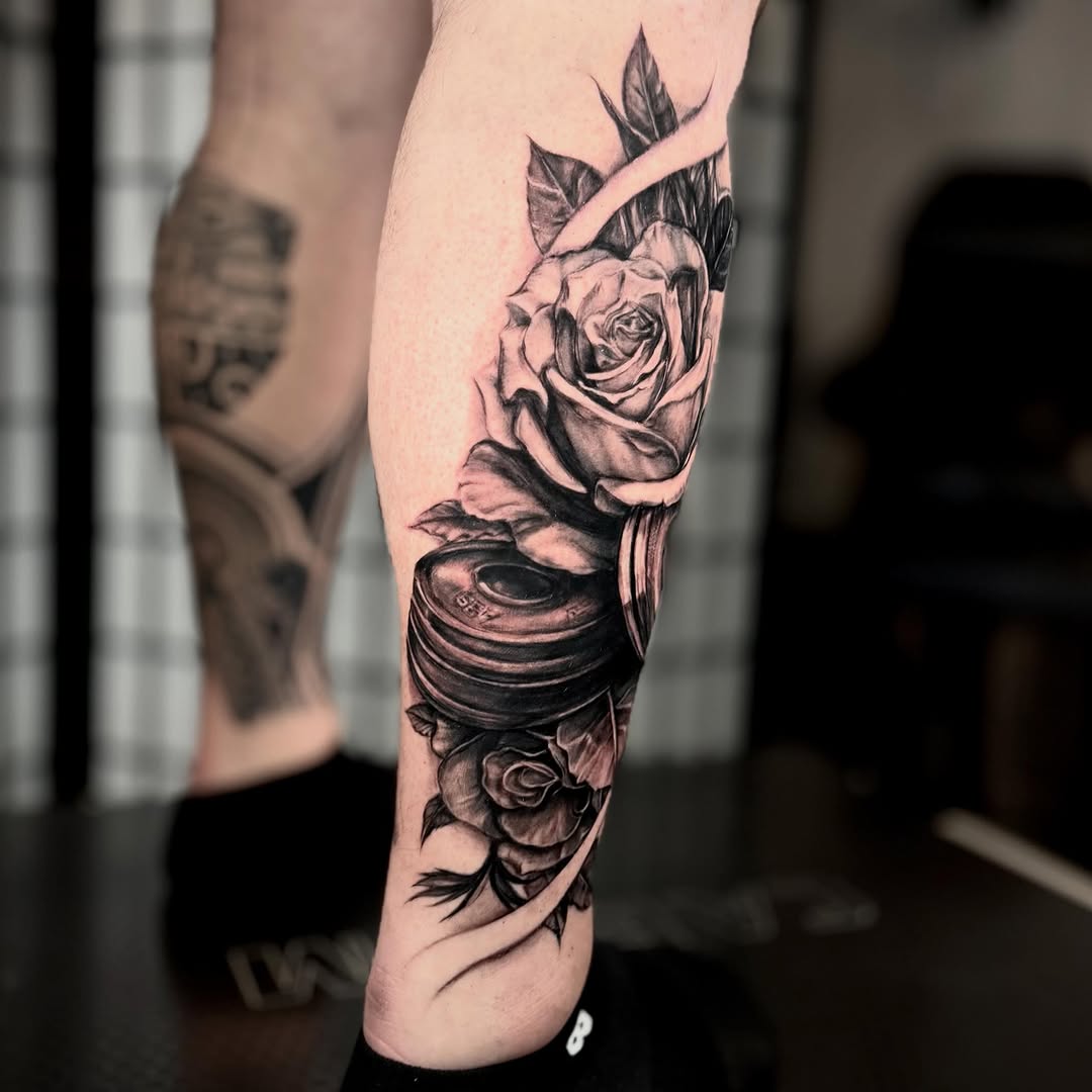 Tattoo by @simplyselaart — realism, black_and_grey
