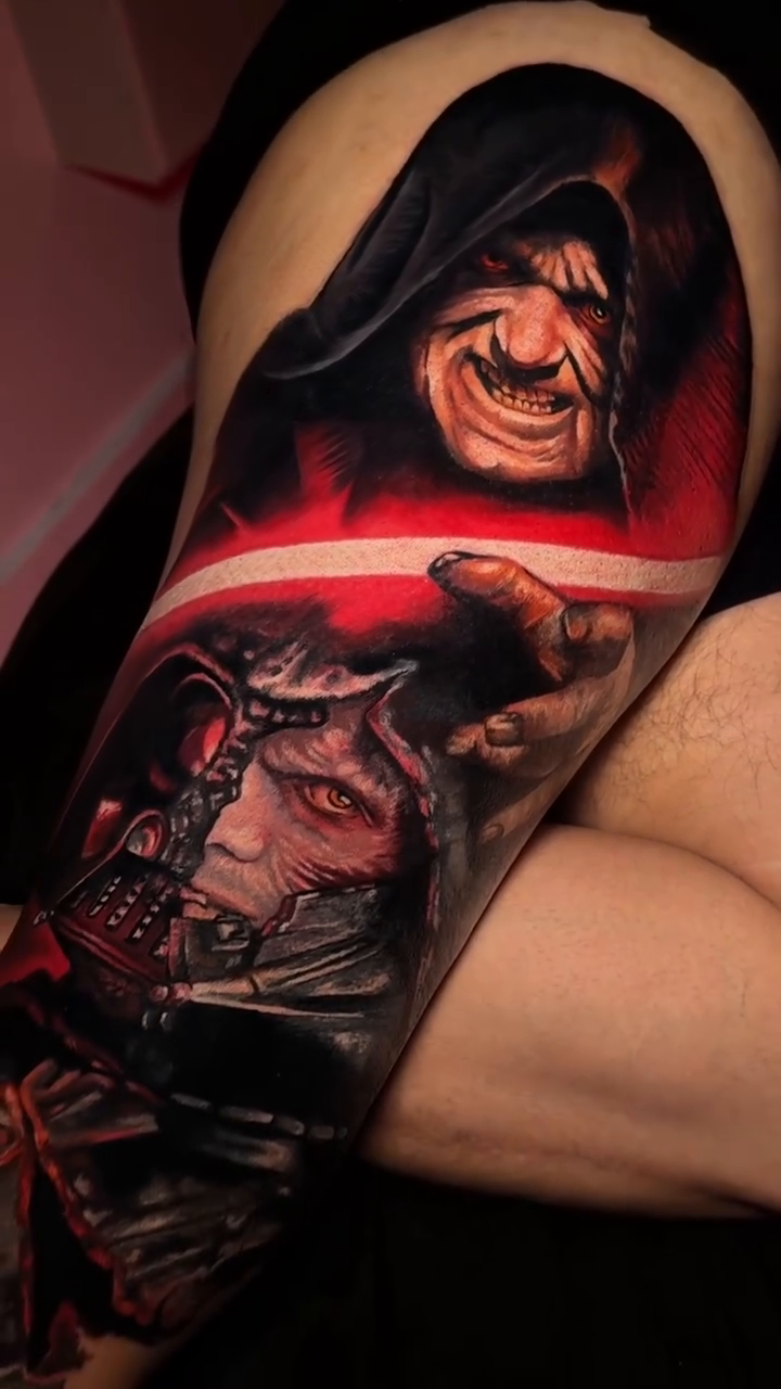 Tattoo by @katenski.ink โ realism, dark_realism