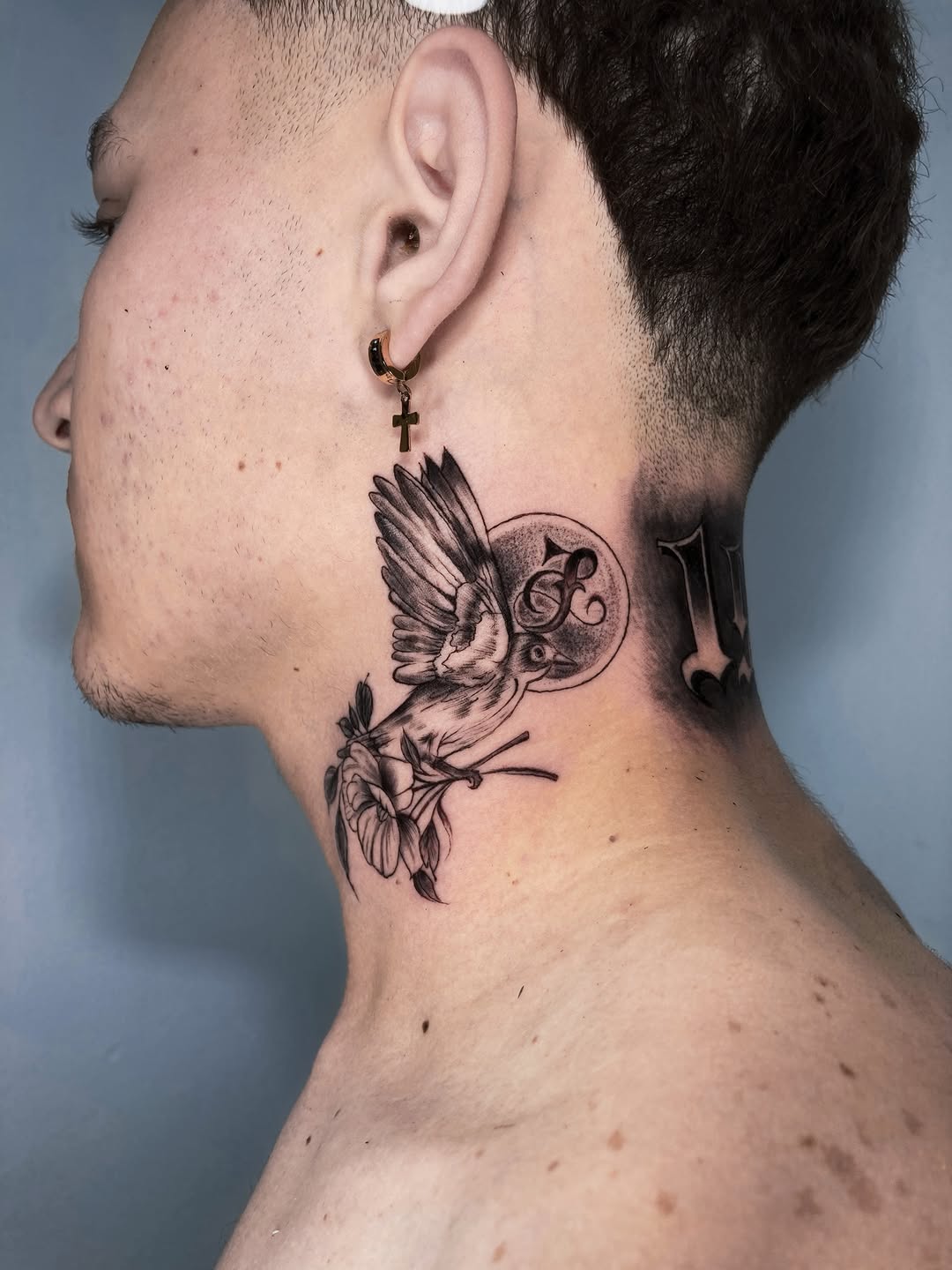 Tattoo by @hawk_tattoo_line — black_and_grey