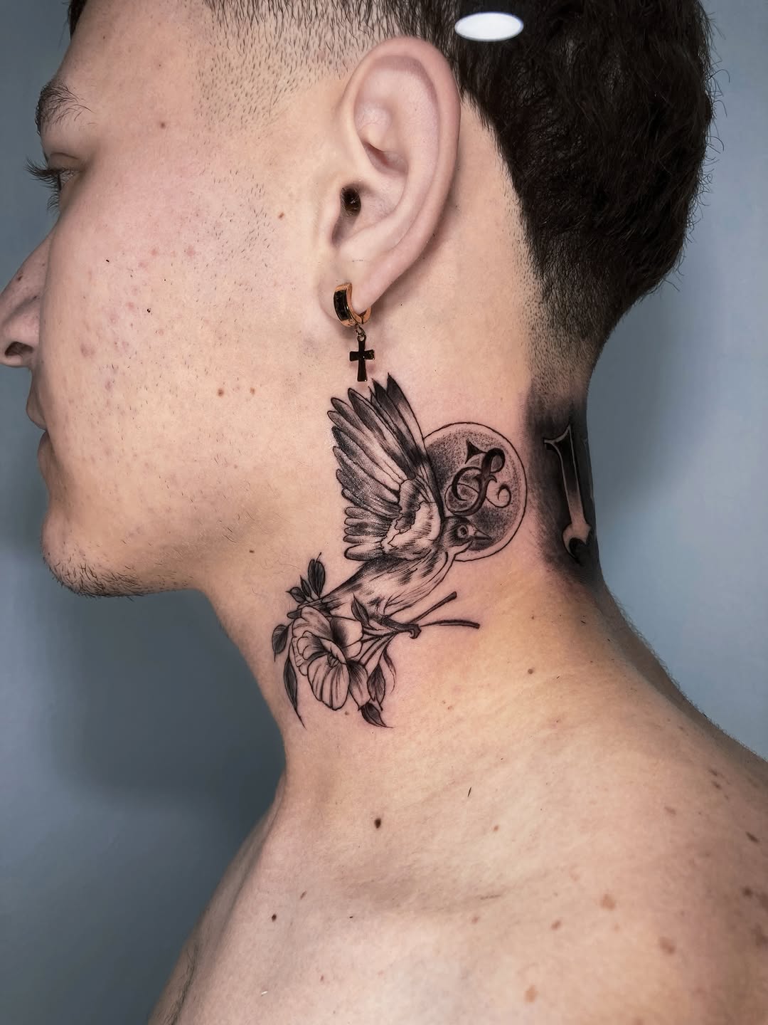 Tattoo by @hawk_tattoo_line — black_and_grey