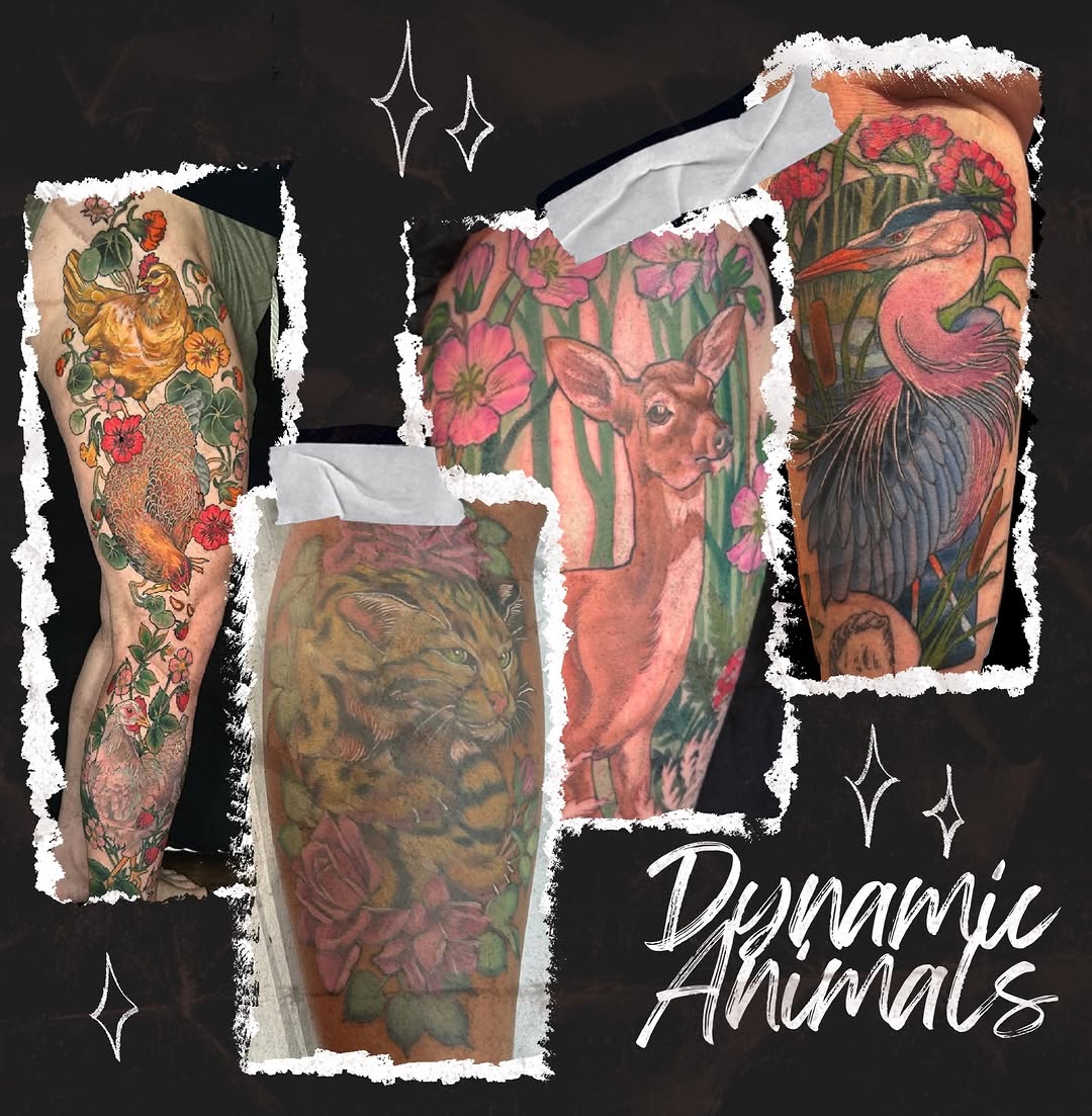 Tattoo by @annasylvantattoos โ realism, illustrative
