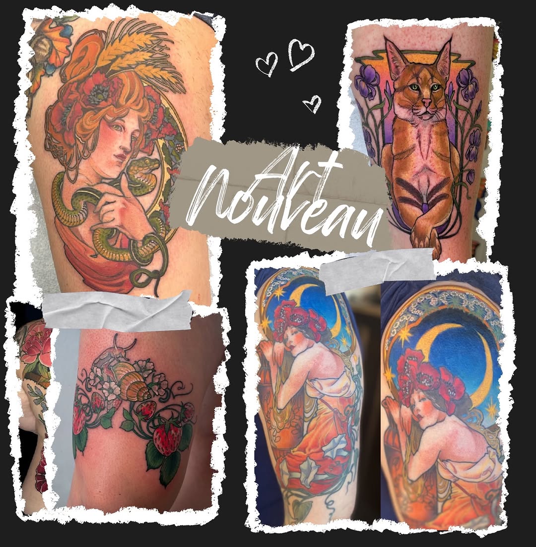 Tattoo by @annasylvantattoos โ illustrative, realism