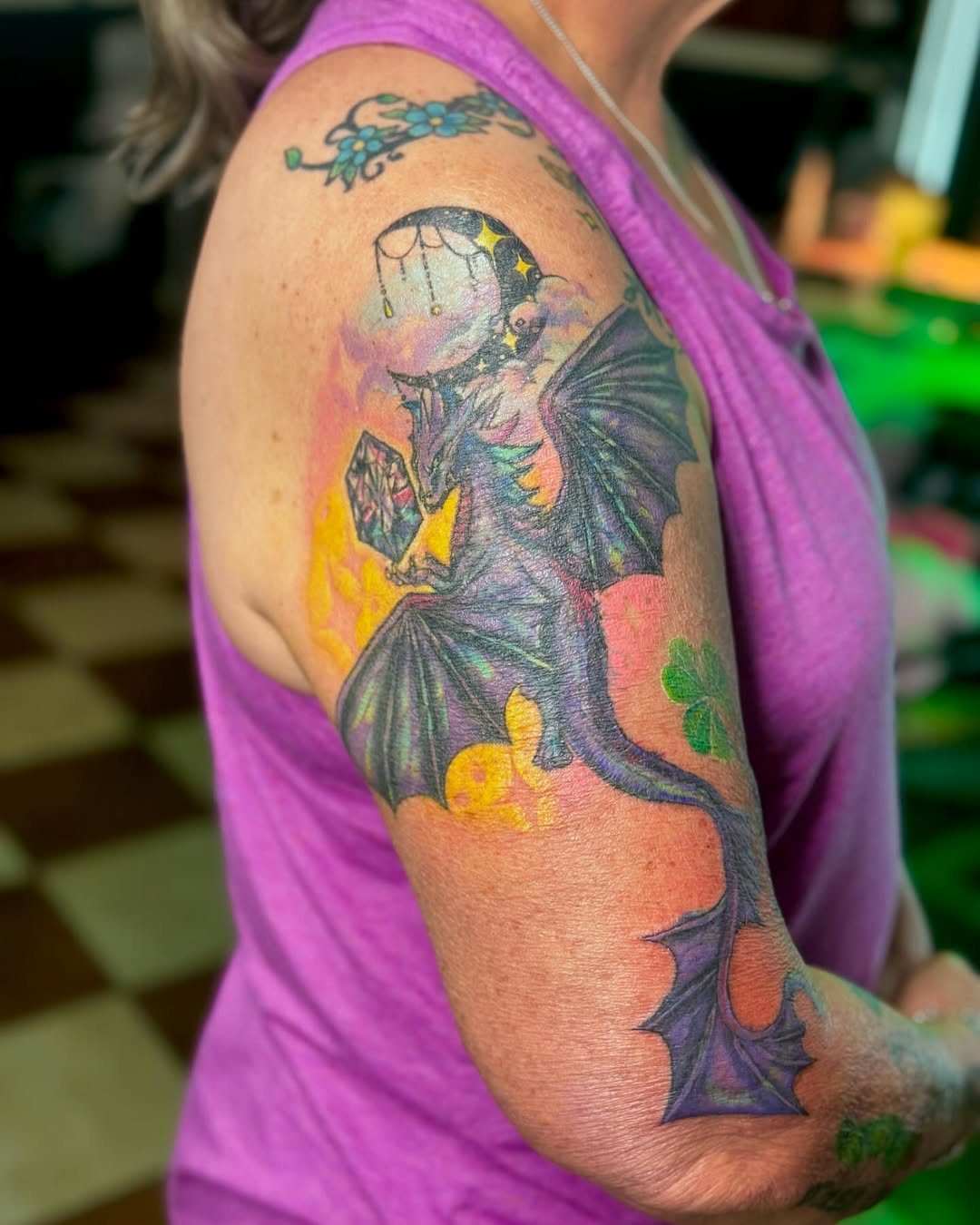 Tattoo by @inkbybugs — new_school