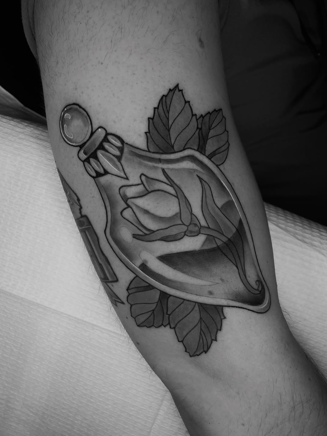 Tattoo by @xens0ul — black_and_grey, chicano